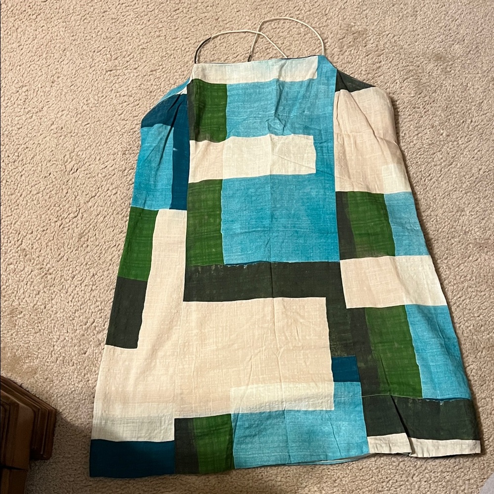 Banana Republic Factory Multicolor Geometric Dress